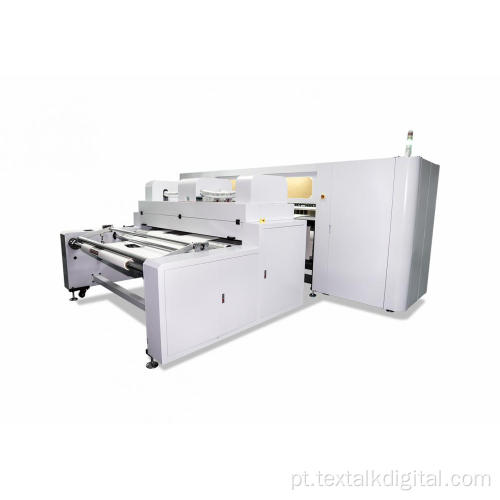 Máquina de impressão de madeira digital automática